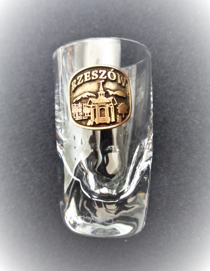 RZESZOW KIELISZEK WODKA MIXOLOGY BLASZKA
