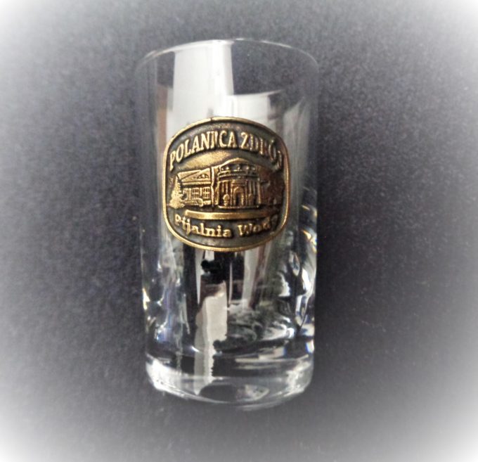 POLANICA ZDROJ KIELISZEK SHOT30 WODKA BLASZKA