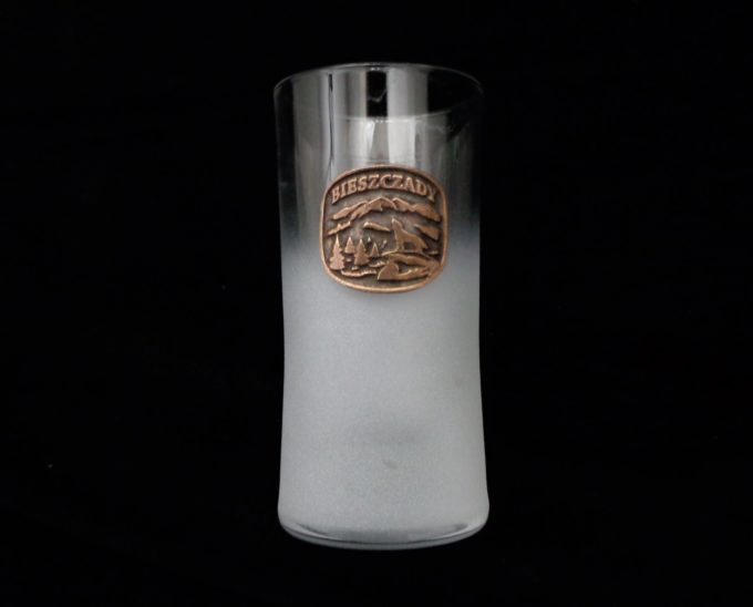 BIESZCZADY KIELISZEK 40ML WODKA SZRON I BLASZKA