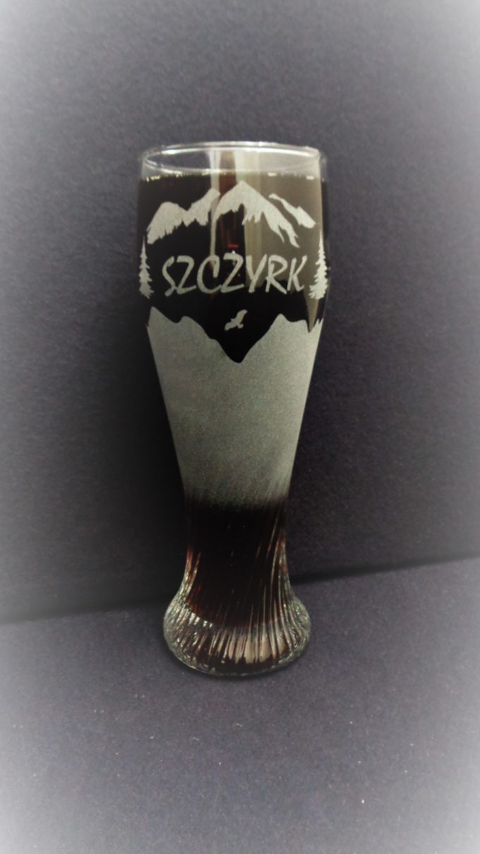 SZCZYRK SZKLANKA PIWO SPIRALA