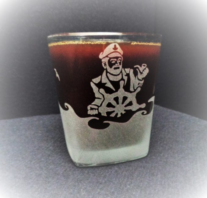 LEBA SZKLANKA WHISKEY KWADRAT ASTRONA 2