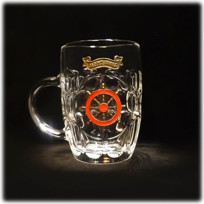 JAROSLAWIEC_KUFEL_DO_PIWA_MIODZIO_500_ML_KOLO_CZERWONE