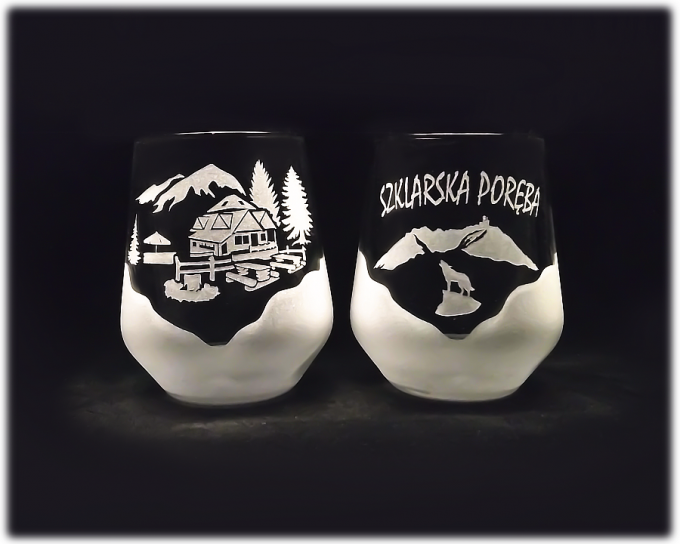 Szklarska_Poreba_szklanka_Splendour_400_ml_whisky_Schronisko_Kamienczyka_szron