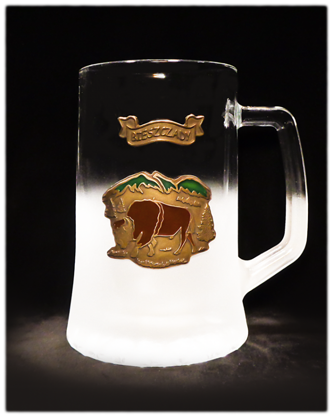 Bieszczady_kufel_do_piwa_bremen_670_ml_szron_odlew_kolor_zubr