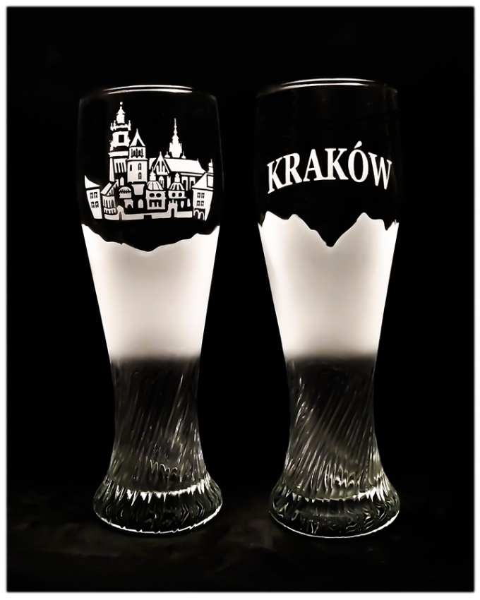 Krakow_szklanka_do_piwa_spirala_500_ml_wawel_szron