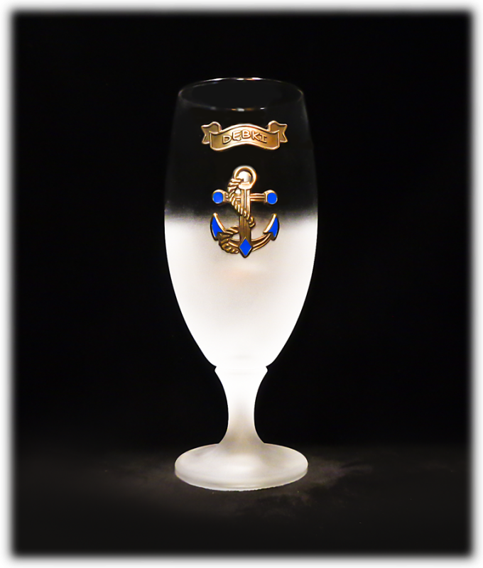 Debki_szklanka_do_piwa_stopka_500_ml_szron_kotwica_niebieska