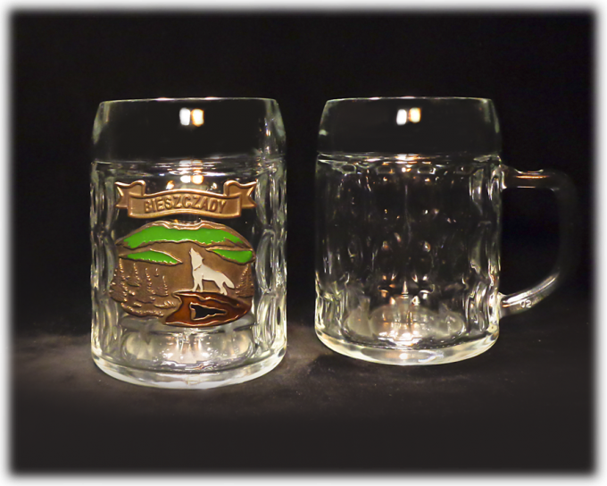 Bieszczady_kufel_do_piwa_miodzio_3_500_ml_wilk_odlew_kolor