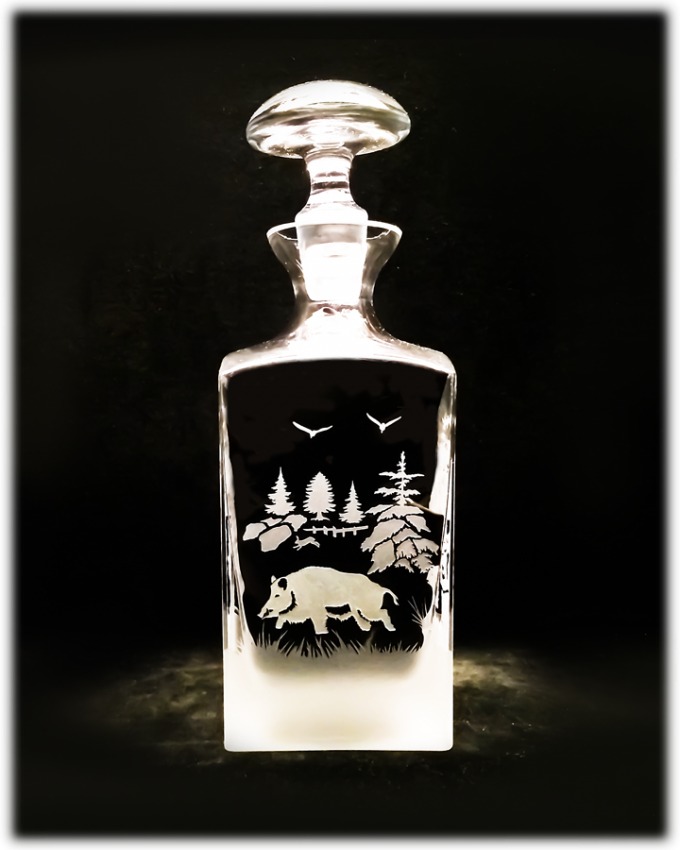 Mysliwskie_karafka_krosno_caro_1000_grzyb_mysliwy_4