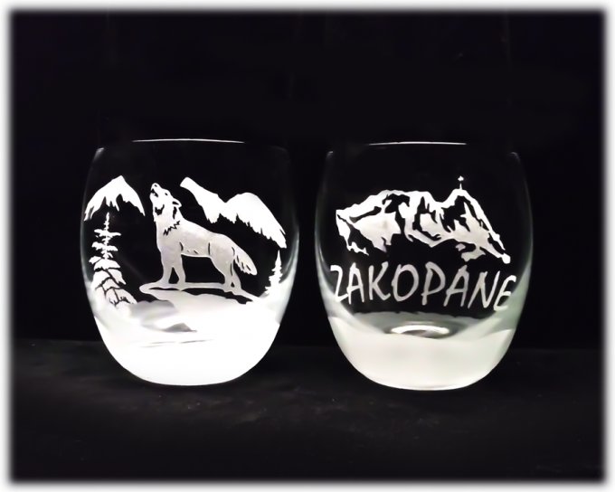 zakopane_szklanka_do_whisky_elite_300_ml_wilk_na_skale_szron