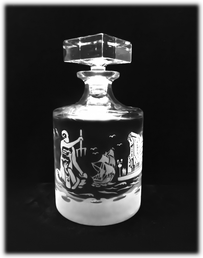 Gdansk_karafka_Bohemia_Krysztal_gladka_whisky_700ml_Neptun_Zuraw
