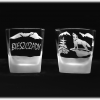Bieszczady_szklanka_do_whisky_kwadrat_300_ml_wilk_na_skale_szron
