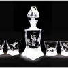 Mysliwskie_komplet_do_whisky_Bohemia_quadro_karafka_750ml_kieliszki_300ml_mysliwi_zwierzeta_szron