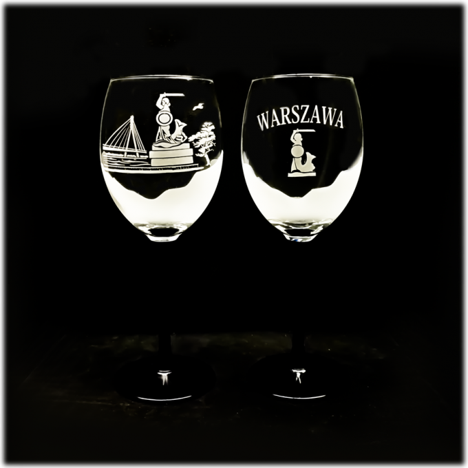 Warszawa_kieliszek_do_wina_adam_330_ml_syrenka_nad_wisla_szron