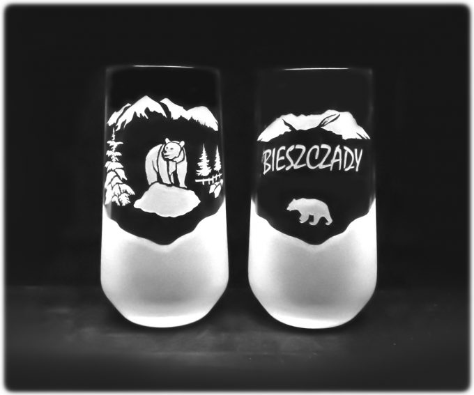 bieszczady_szklanka_do_napojow_allegra_470ml_niedzwiedz_na_skale_szron