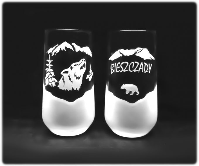 bieszczady_szklanka_do_napojow_allegra_470ml_wilk_glowa_szron